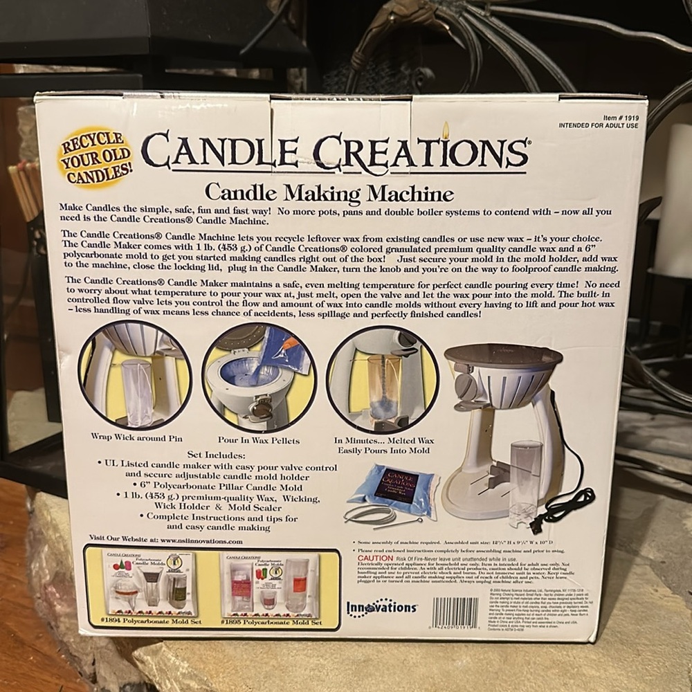 NEW Vintage Candle Creations Candle Making Machine - Picture 4 of 5